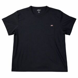 Dickies Black Performance Pocket Tee | Relaxed Workwear Essential 3XL | NWT
